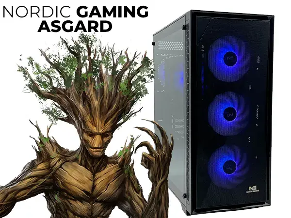 Nordic Gaming Asgard Yggdrasil V8 Gaming Pc I5-12400f Rtx 5060 16gb Ddr5 1tb Ssd   års Garanti