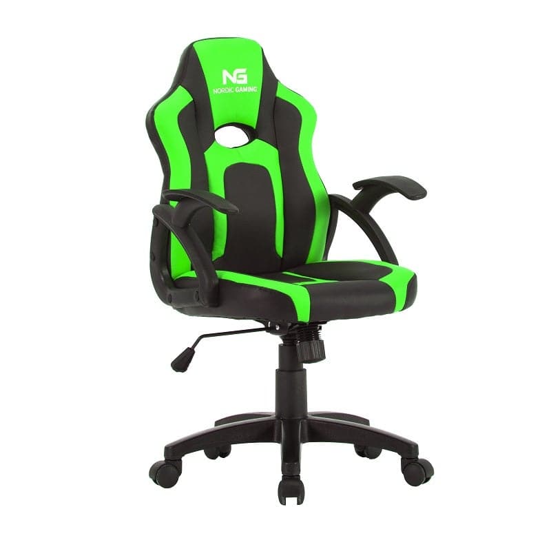 Nordic Little Warrior Stol Børne Gaming Grøn Geekd Dk