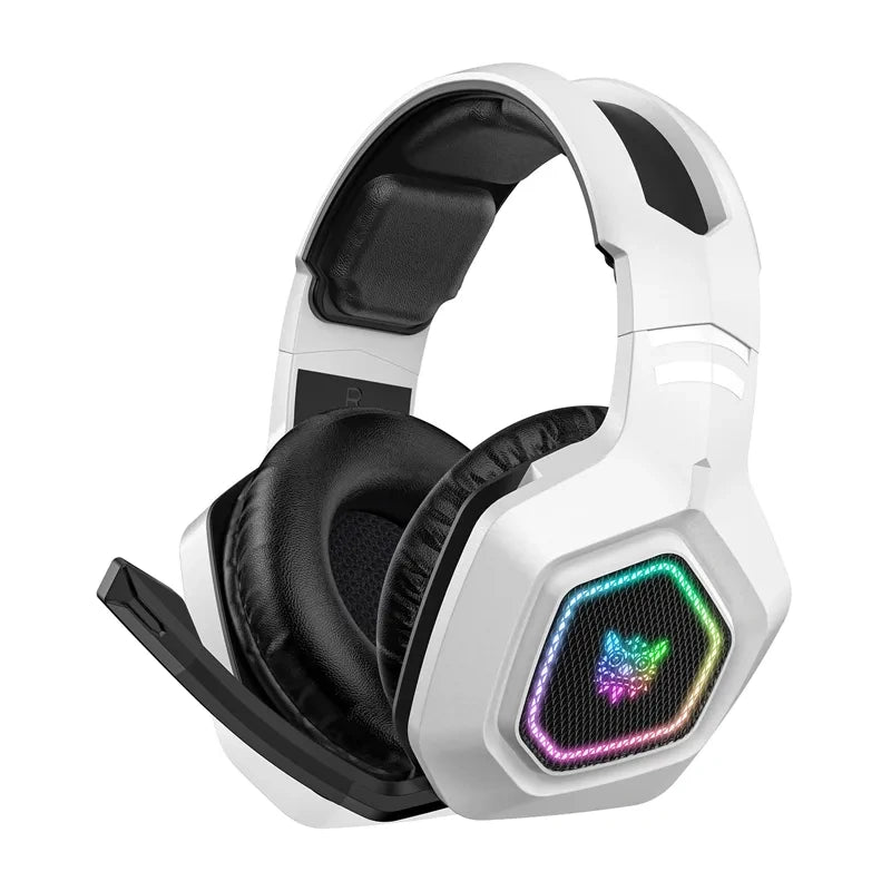 Onikuma B100 Trådløst Gaming Headset Hvid Geekd Dk