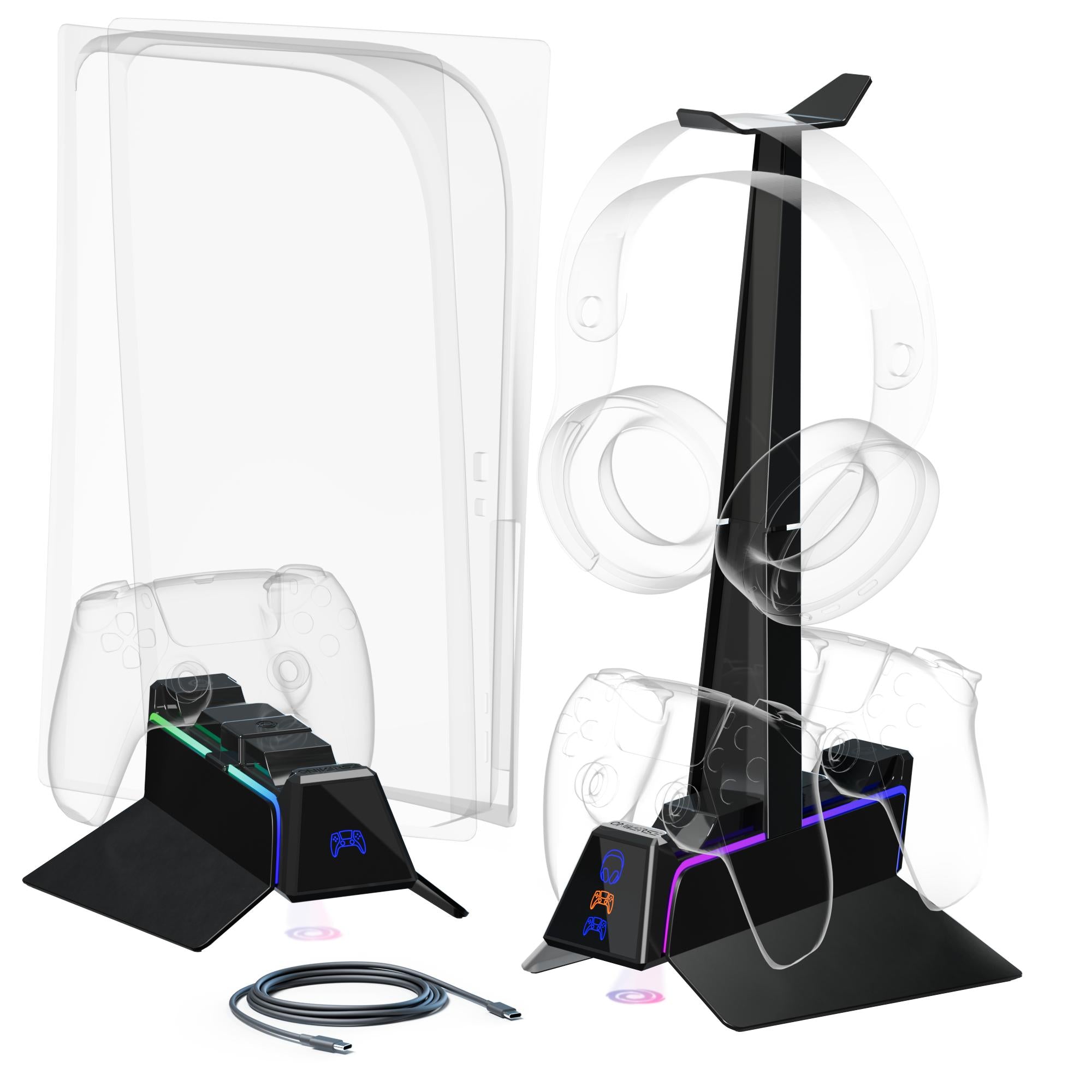 Oniverse Ps5 Fast Charging Station Black