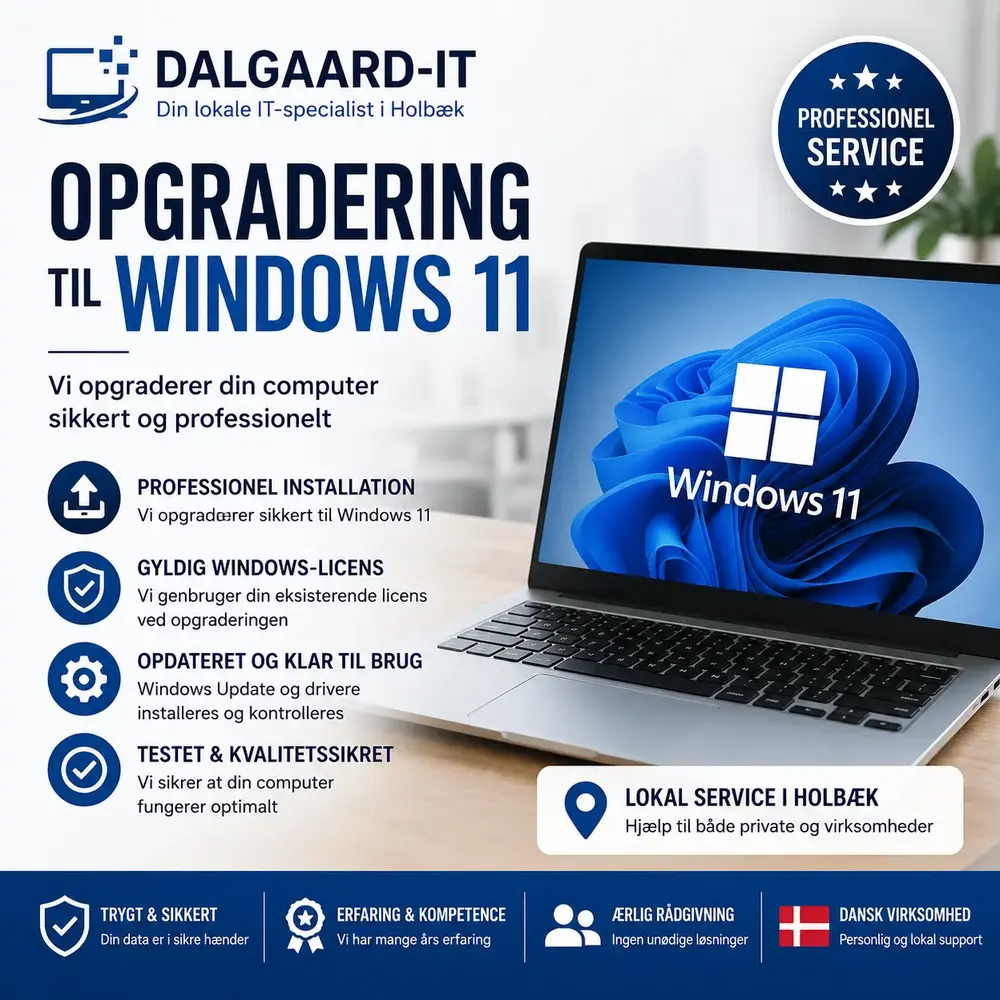 Opgrader Din Pc Til Windows 11  Professionel Installation