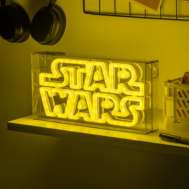 Paladone Star Wars Samleobjekt Med Lys Hvid Lampe Geekd Dk