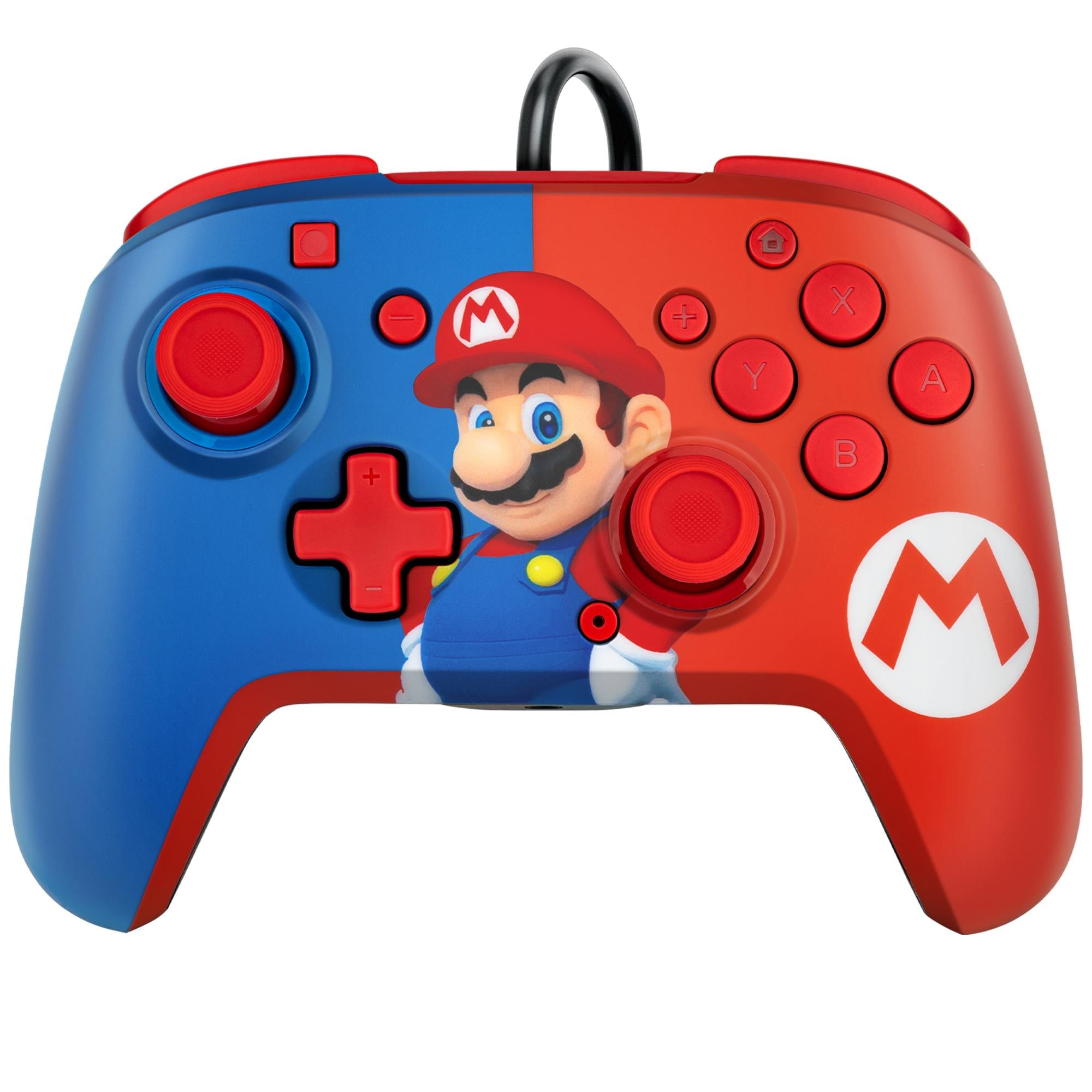 Pdp Nintendo Switch Faceoff Deluxe Controller   Audio Mario Geekd Dk