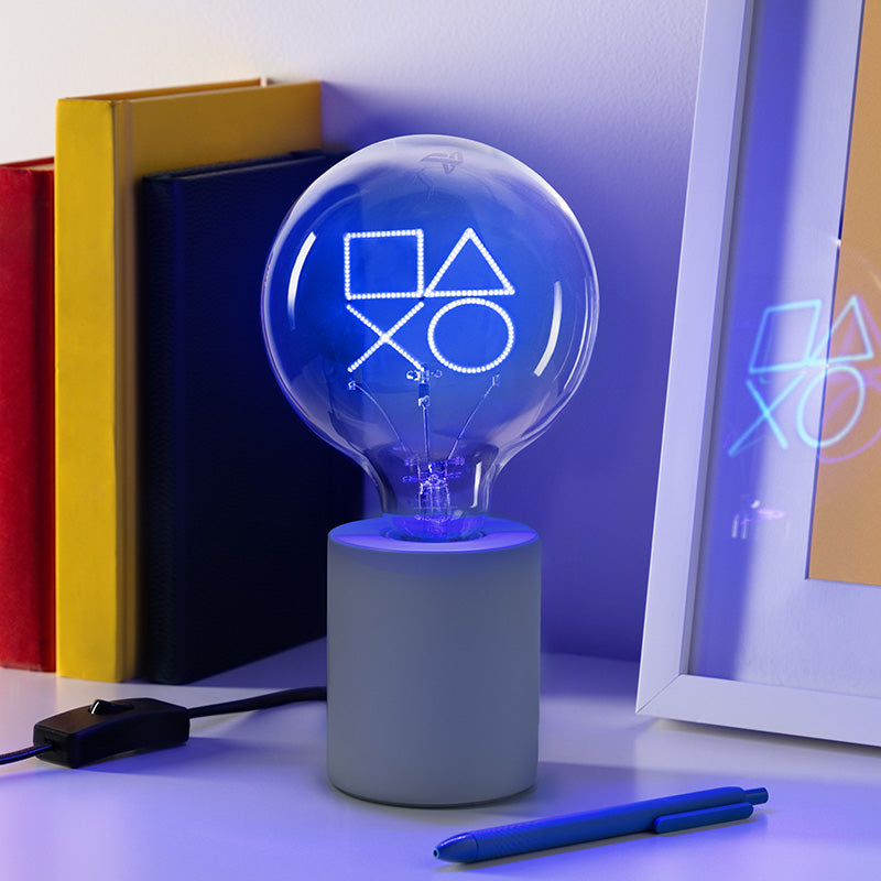 Playstation Led Neonpære Lampe Geekd Dk