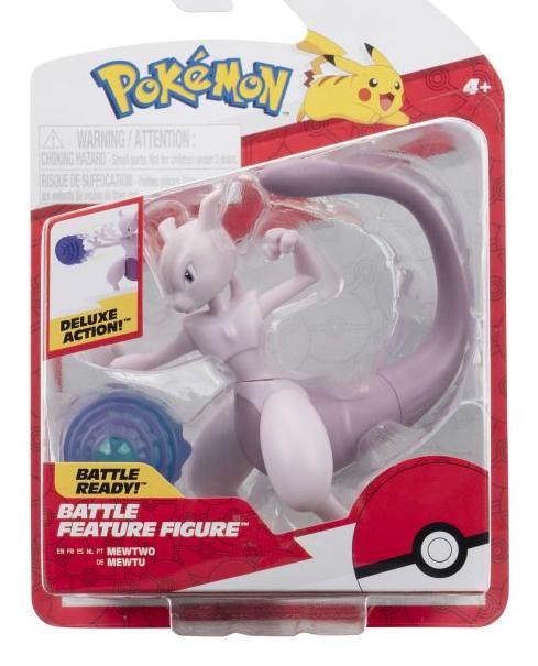 Pokémon Battle Feature Figure Mewtwo  Pkw3370  Legetøj Geekd Dk