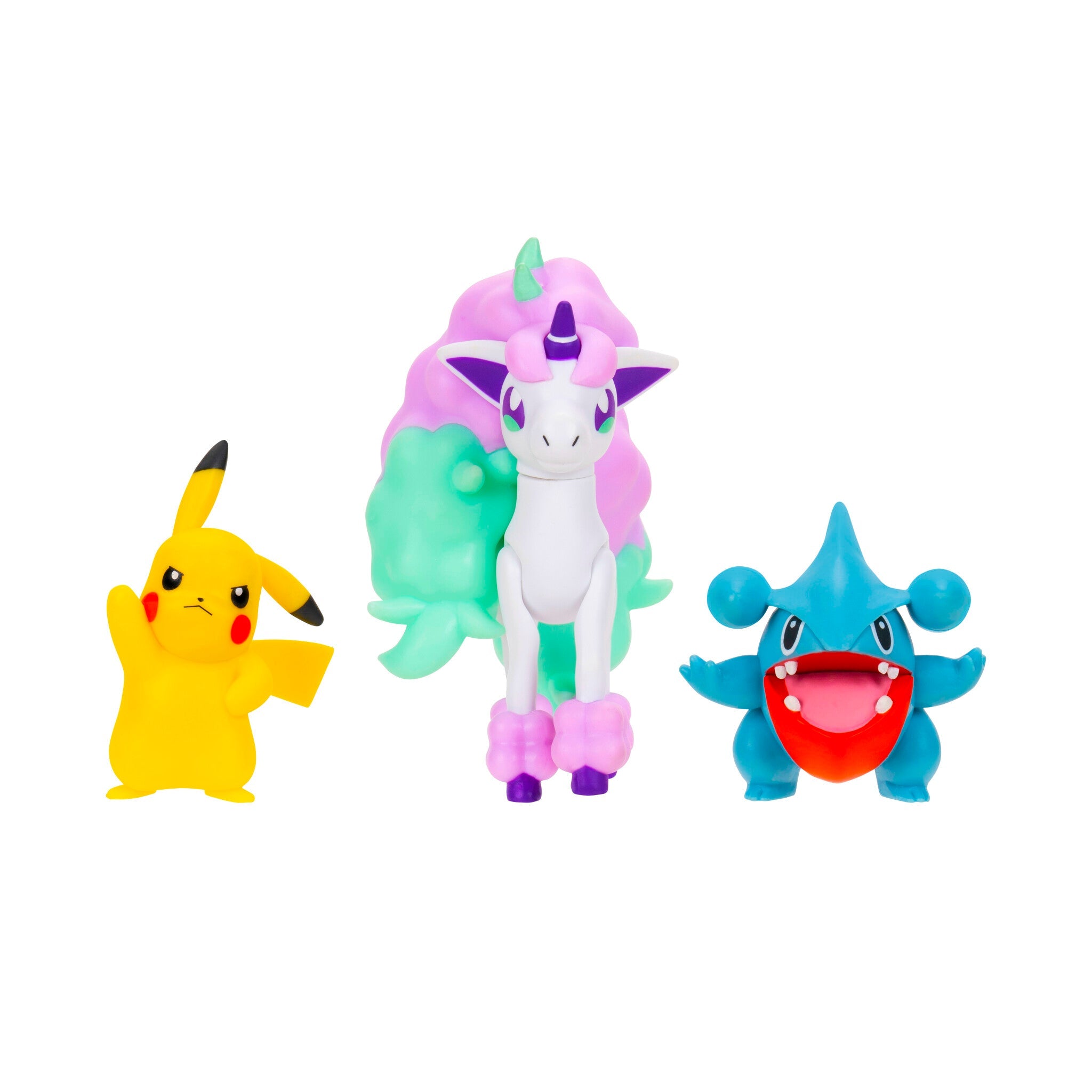 Pokémon Battle Figure   Pack Pikachu  Gible   Ponyta  Pkw4097  Merchandise Geekd Dk