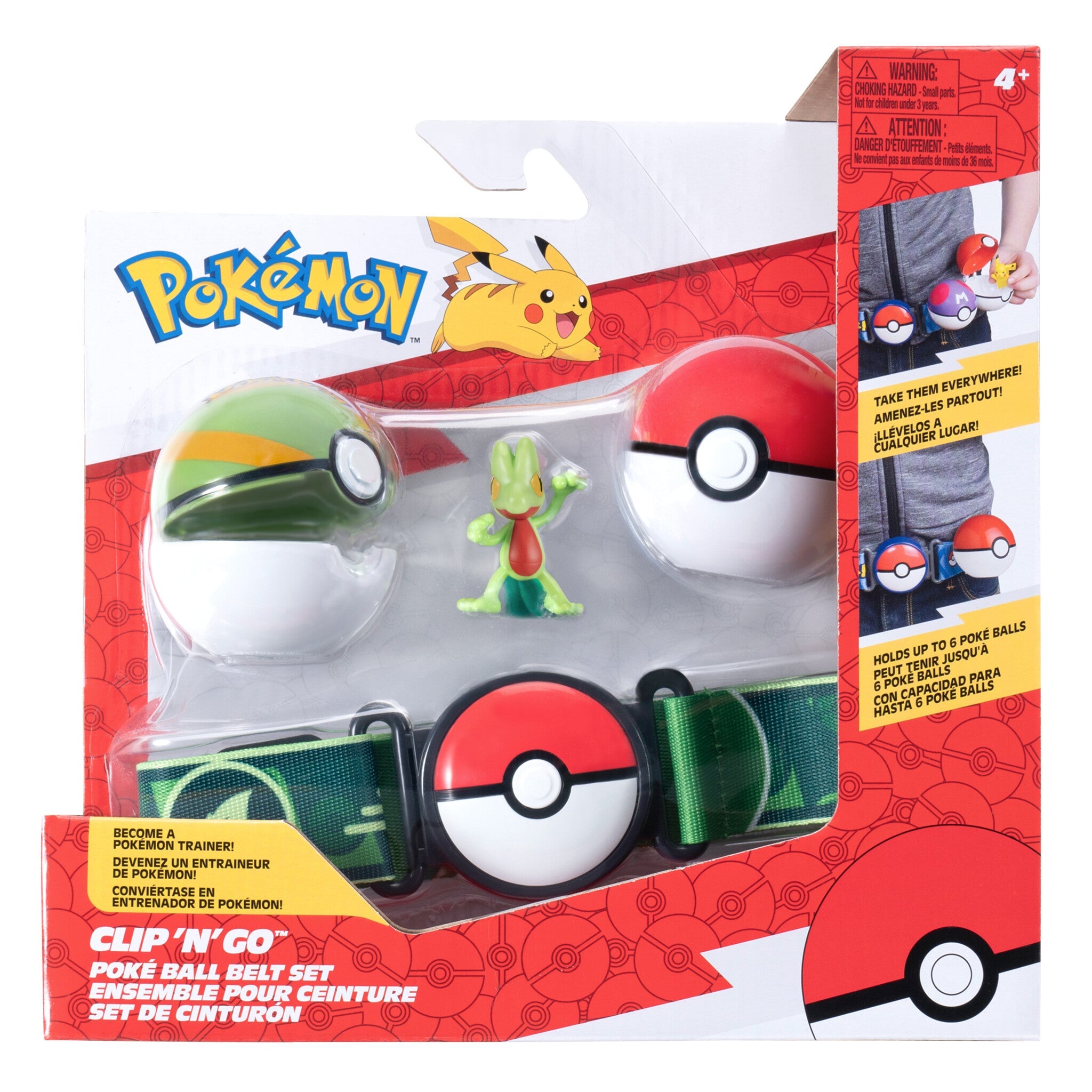 Pokémon Clip   Go Belt Set Treecko Merchandise Geekd Dk