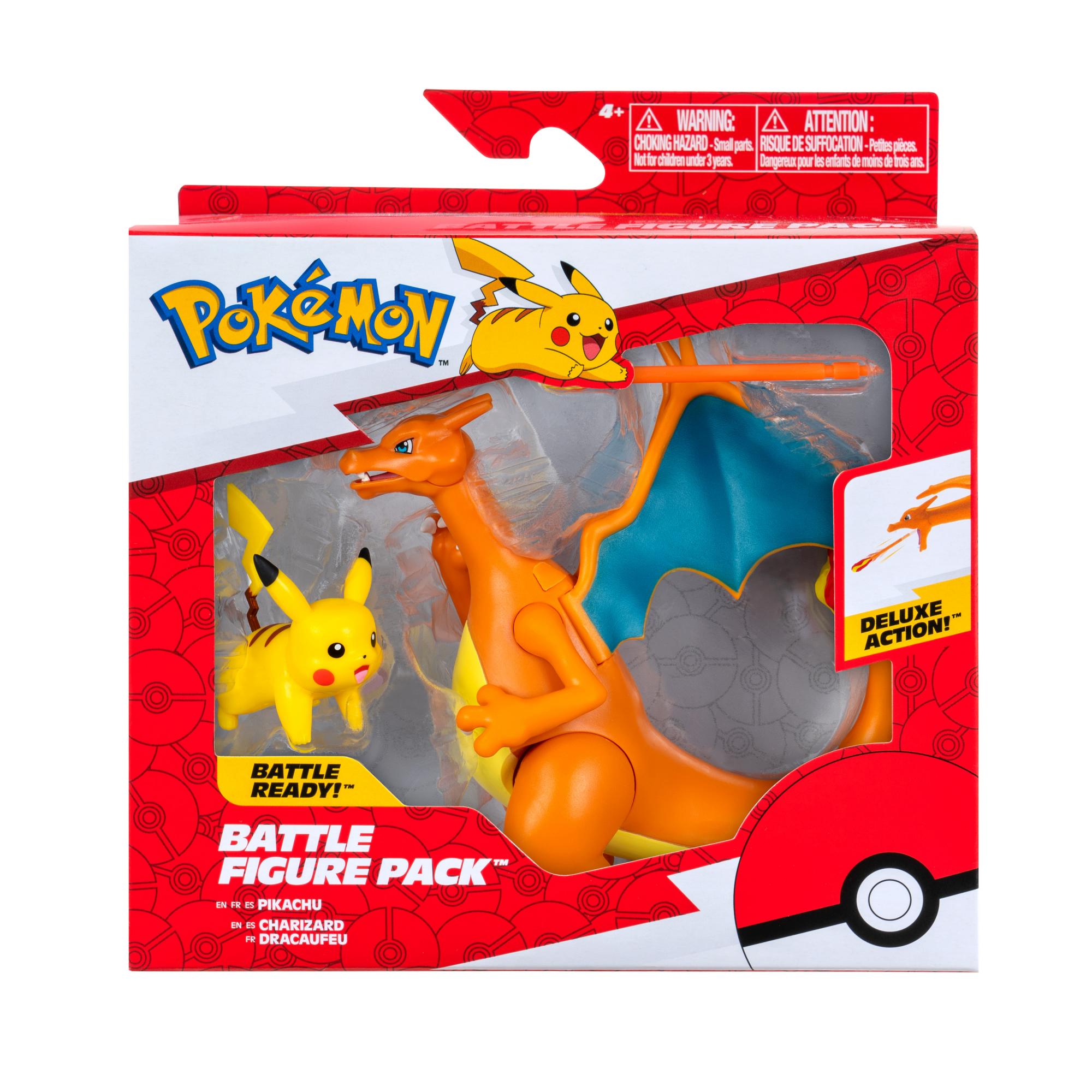 Pokémon   Pak Charizard Og Pikachu Legetøj Geekd Dk