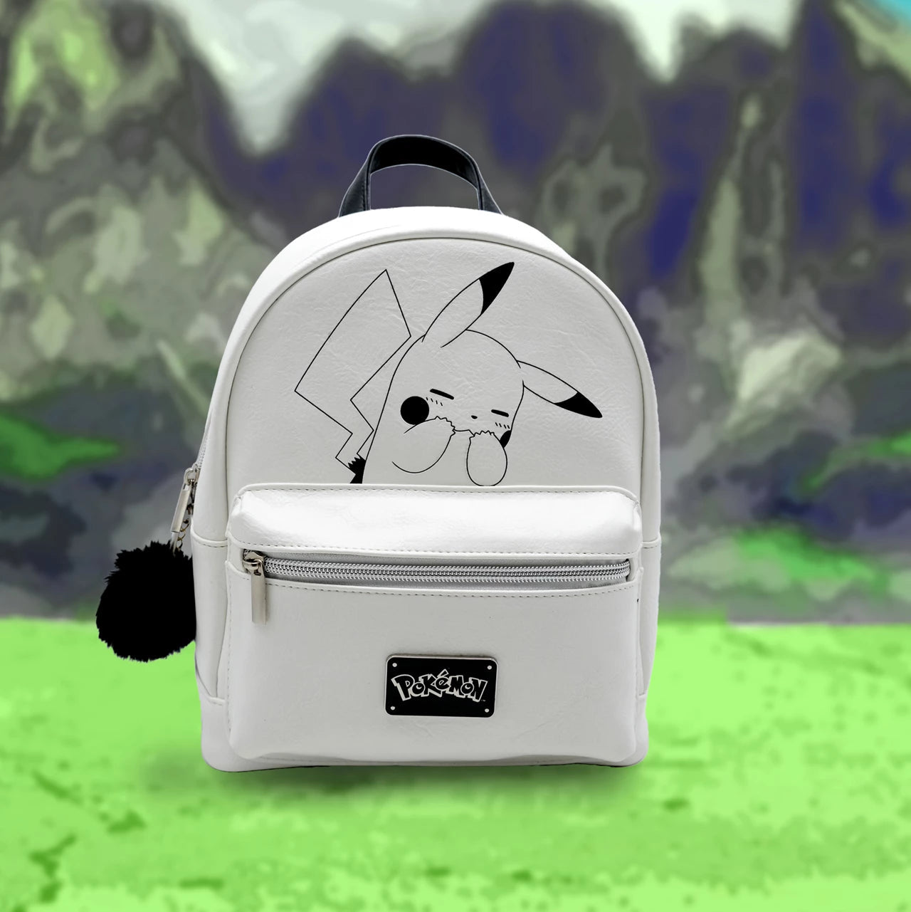 Pokémon Pikachu Backpack White 28cm Merchandise Geekd Dk