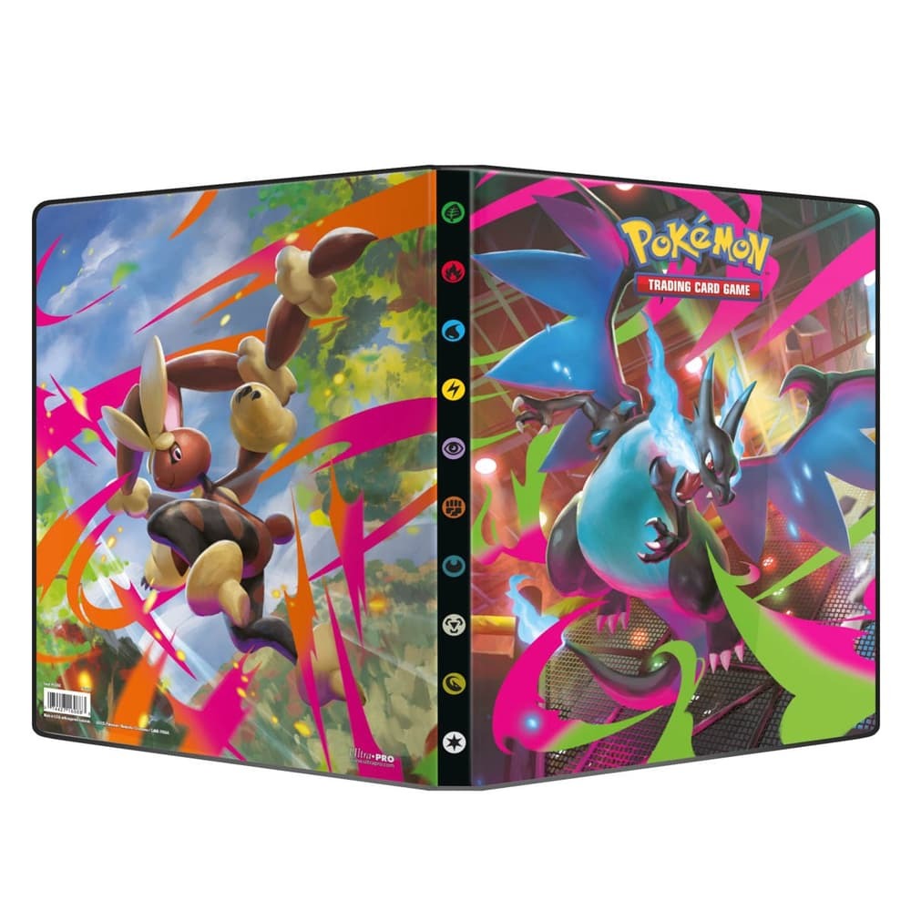 Pokémon Samlemappe  -lommer   Mega Evolution Me02 Kort Geekd Dk