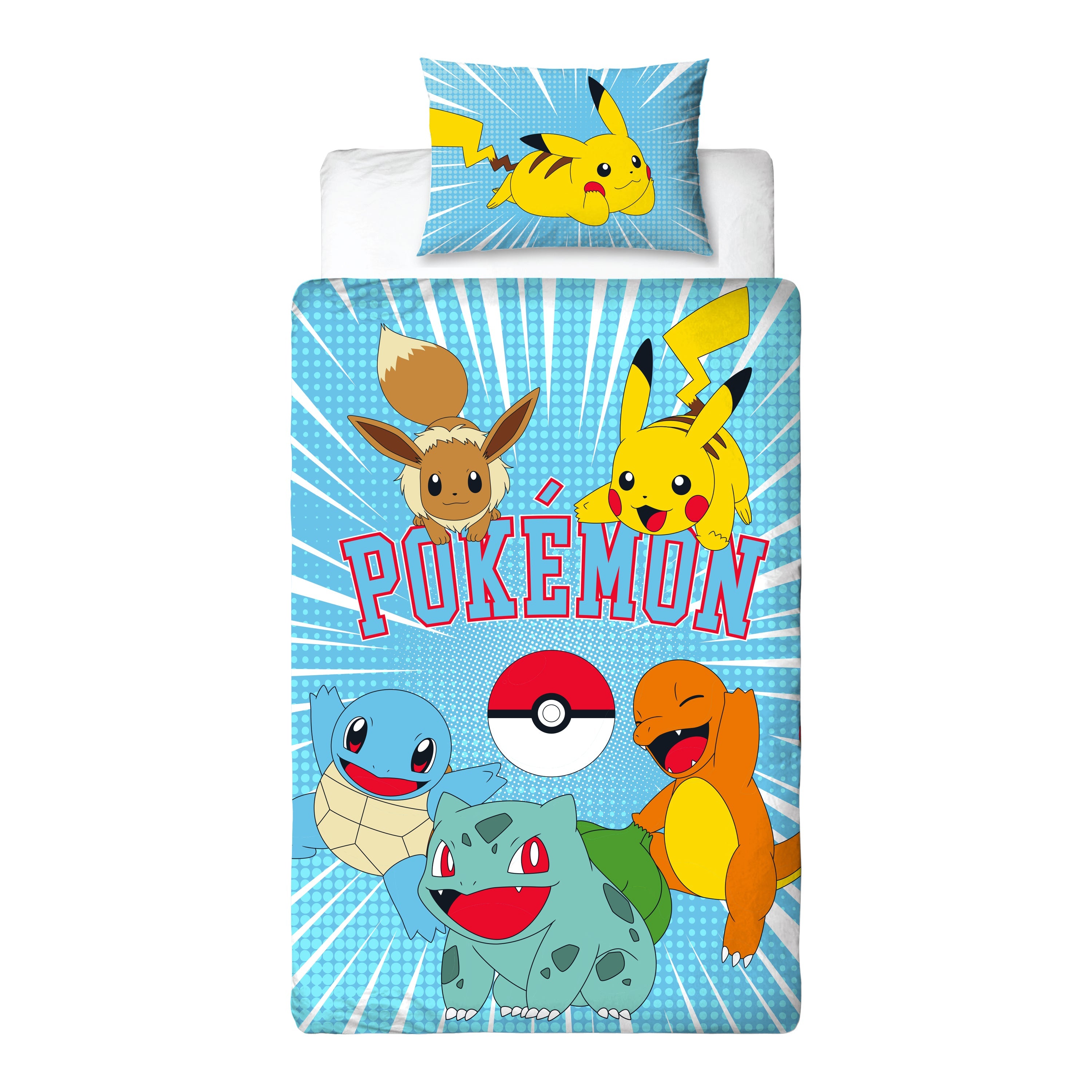Pokémon Sengetøj 140x200 Cm   Til Voksne Trænere Geekd Dk