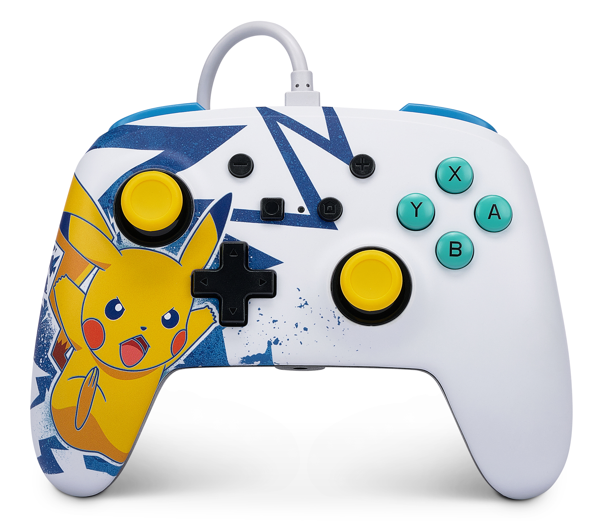 Powera Nsw Enh Wired Controller Pikachu High Voltage Geekd Dk