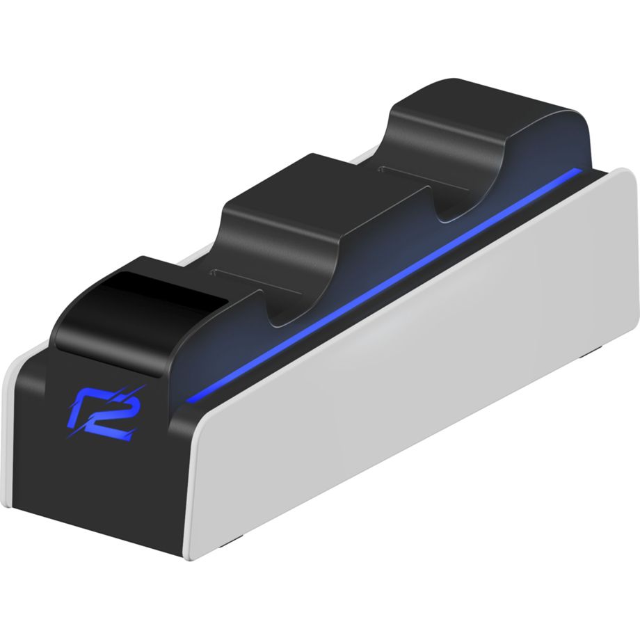 Ready2gaming Ps5 Dualsense Charging Station  White Charging Dock Geekd Dk