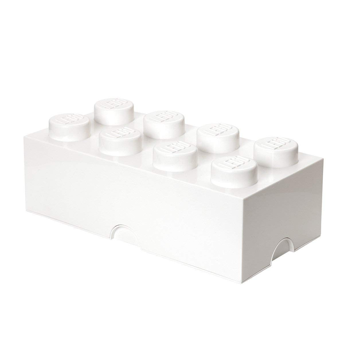 Room Copenhagen Lego Storage Brick   White Rc40041735 Opbevaringskasse Geekd Dk