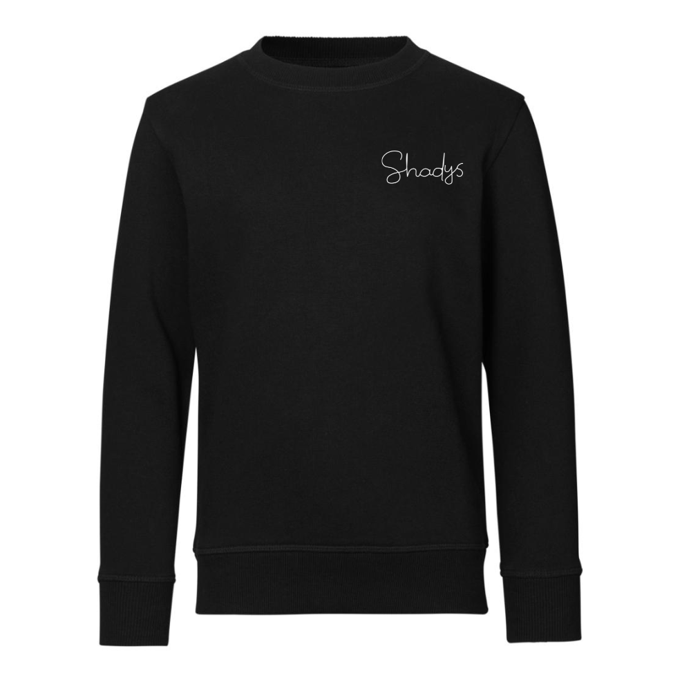 Shadys Stilet Sweatshirt   Sort    -