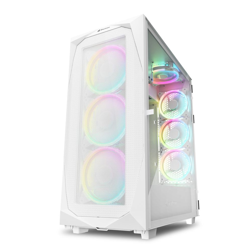 Sharkoon Rev300 White  Tower Case  White