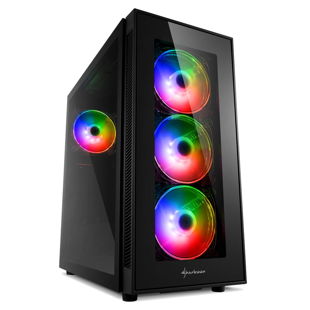 Sharkoon Tg5 Pro Rgb  Tower Caseâ Black