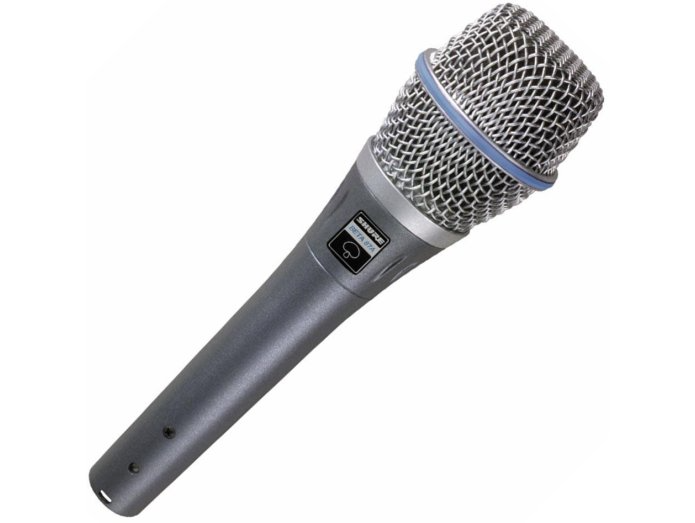 Shure Beta 87a Mikrofon Kabling -52 5dbv Pascal Mono Blå Sølv Geekd Dk