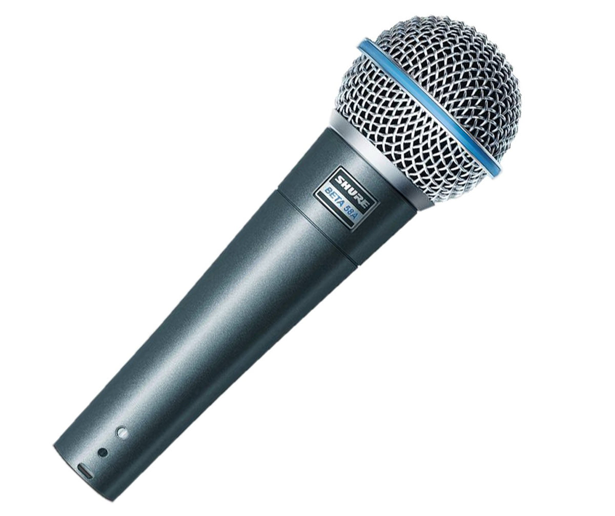 Shure Beta 58a Mikrofon Kabling Superkardioide Blå Geekd Dk