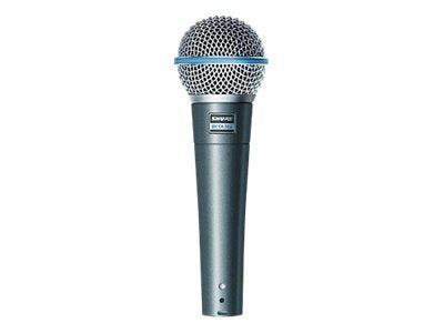 Shure Beta 58a Mikrofon Kabling Superkardioide Blå Geekd Dk