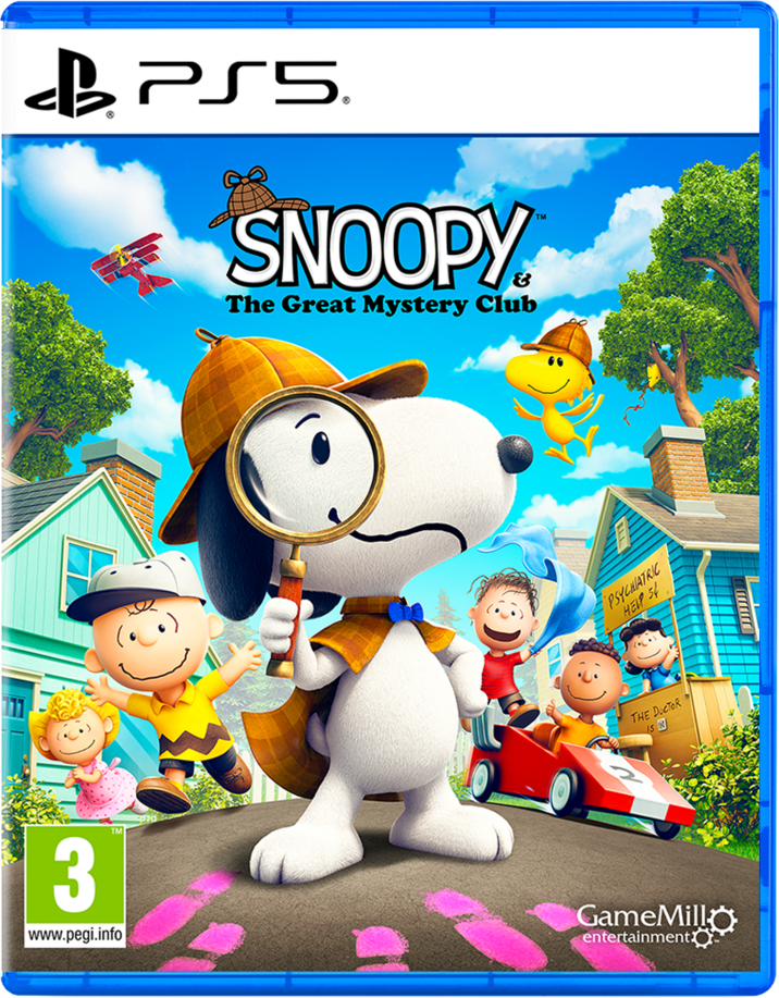 Snoopy   The Great Mystery Club Ps5 Spil