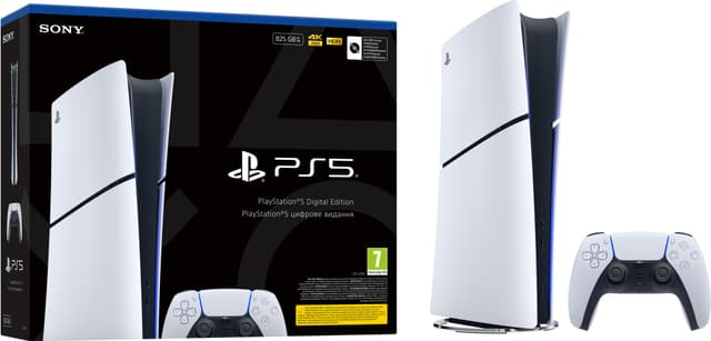 Sony Playstation   Digital Edition 825 Gb Konsol Geekd Dk