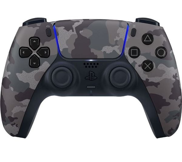 Sony Playstation   Dualsense Konsol Grå Kamoflage Controller Geekd Dk