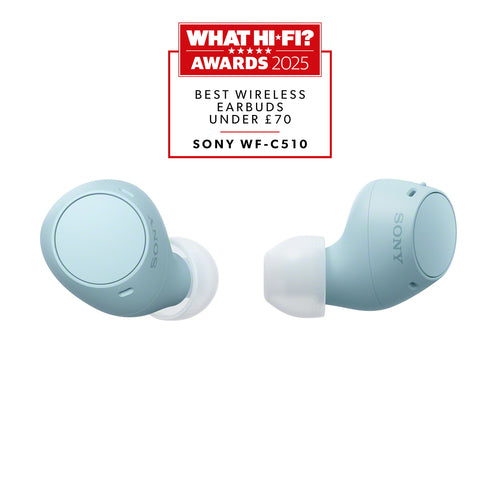 Sony Wf-c510 Trådløse Earbuds   Blå Electronics Audio   Hifi Headphones   Headsets In-ear Geekd Dk