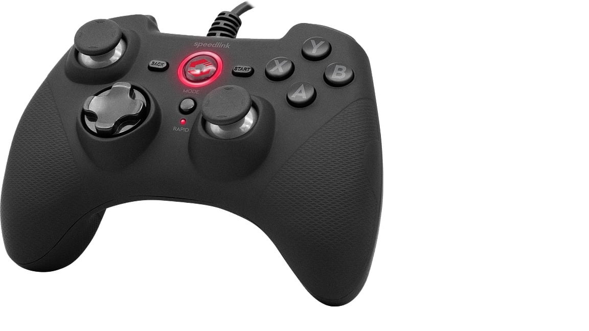 Speedlink Rait Gamepad For Pc Ps3 Switch Rubber Controller Geekd Dk