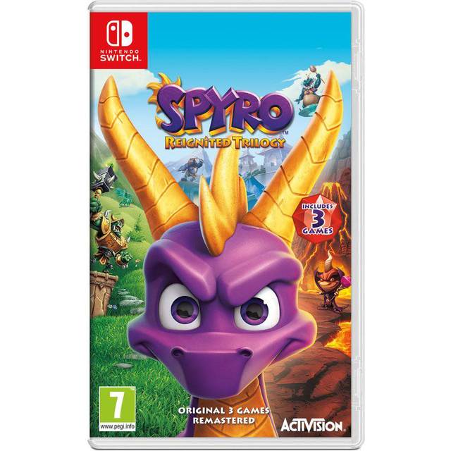Spyro Reignited Trilogy  Nintendo Switch  Nintendo Switch Spil Geekd Dk