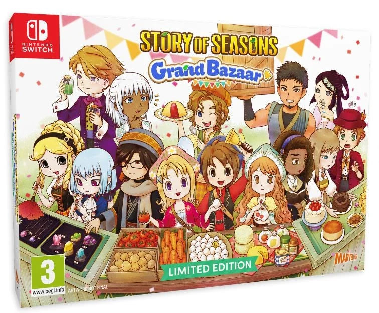 Story Of Seasons: Grand Bazaar  Limited Edition  Nintendo Switch Spil Geekd Dk