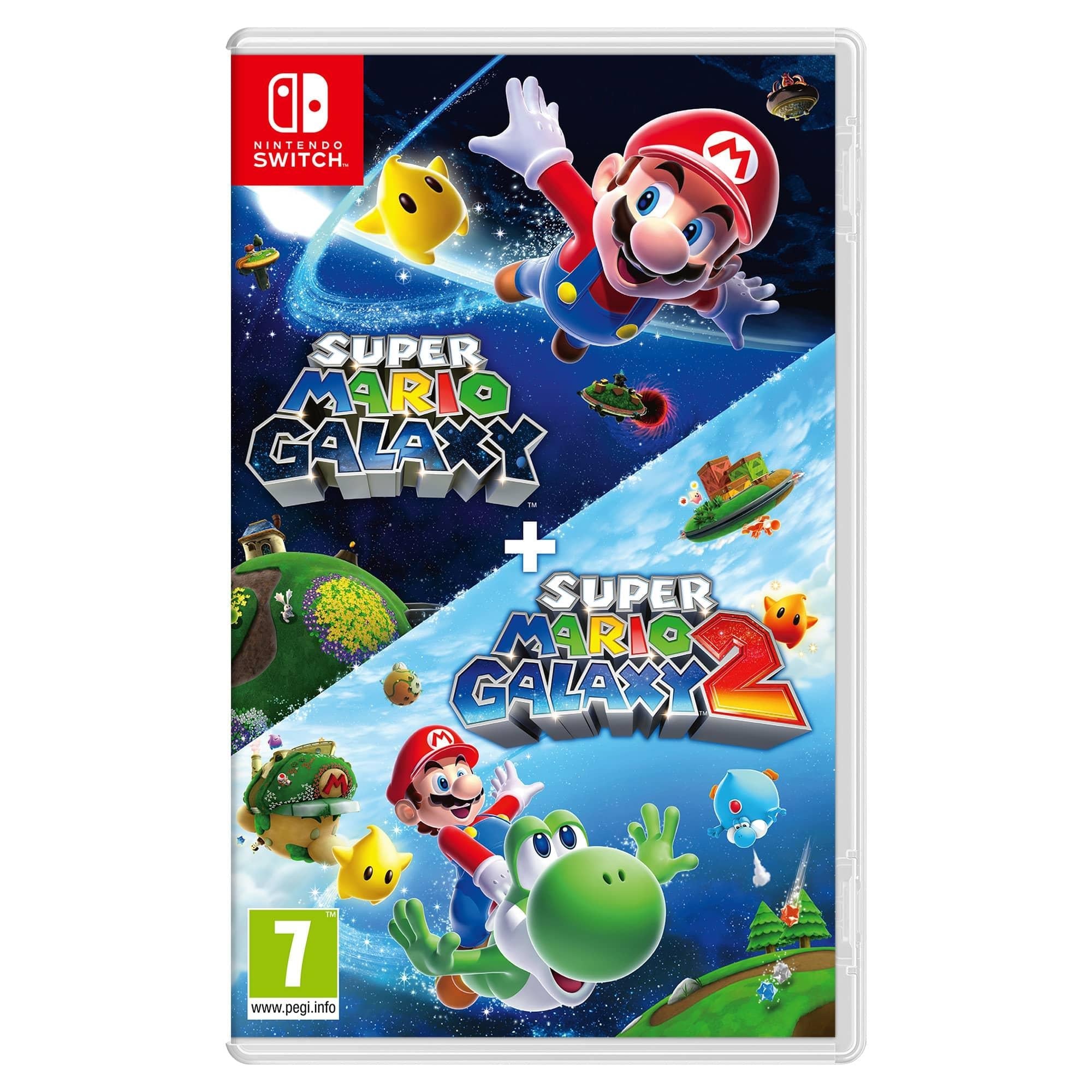 Super Mario Galaxy And Super Mario Galaxy