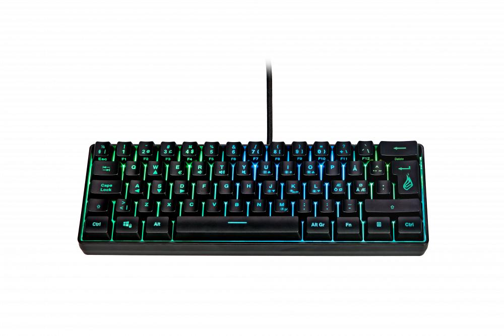 Surefire Kingpin X1 60  Gaming Rgb Tastatur Qwerty Geekd Dk