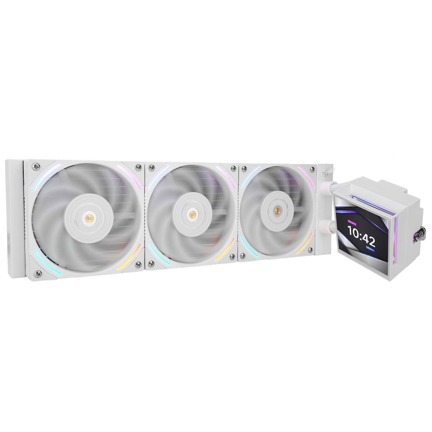 Thermalright Hyper Vision 360 Argb White Cpu Køler Geekd Dk