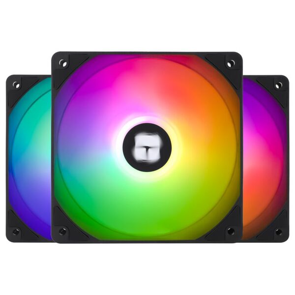 Thermalright Tl-c12c-  Argb Black   Pack 120mm Fan Kabinet Blæser Geekd Dk