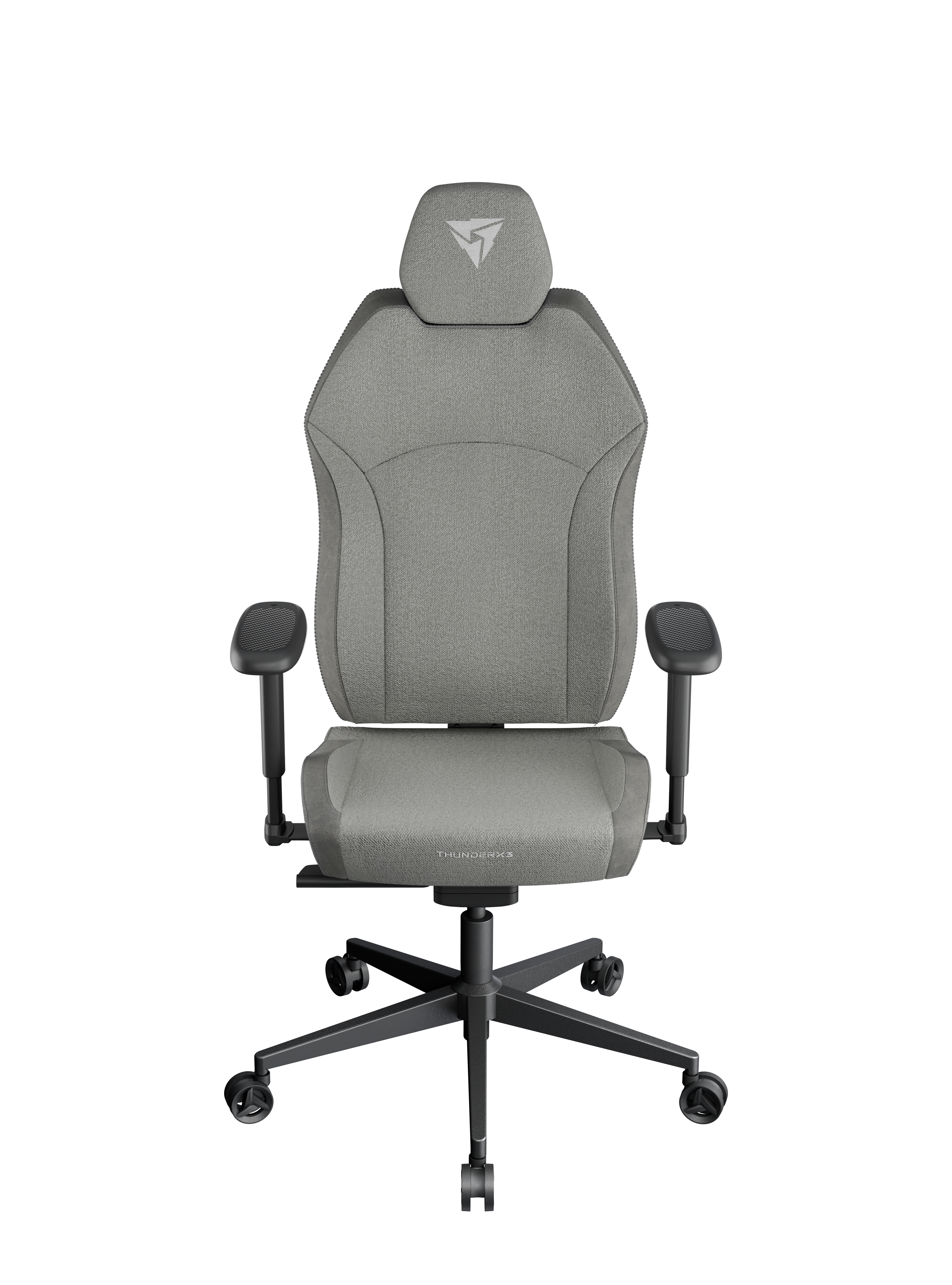Thunderx3 Tx3 Solo   Loft Air Light Grey Kontorstol Med Sync4 Og 6d Justering  125 Kg Max