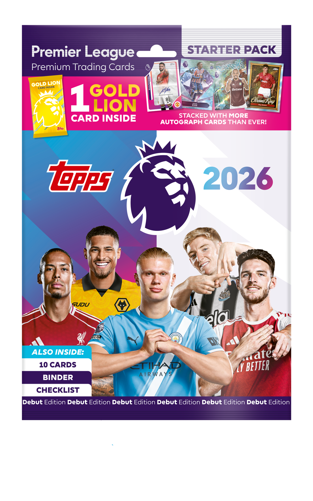 Topps Premier League Starter Pack Toys Trading Card Geekd Dk