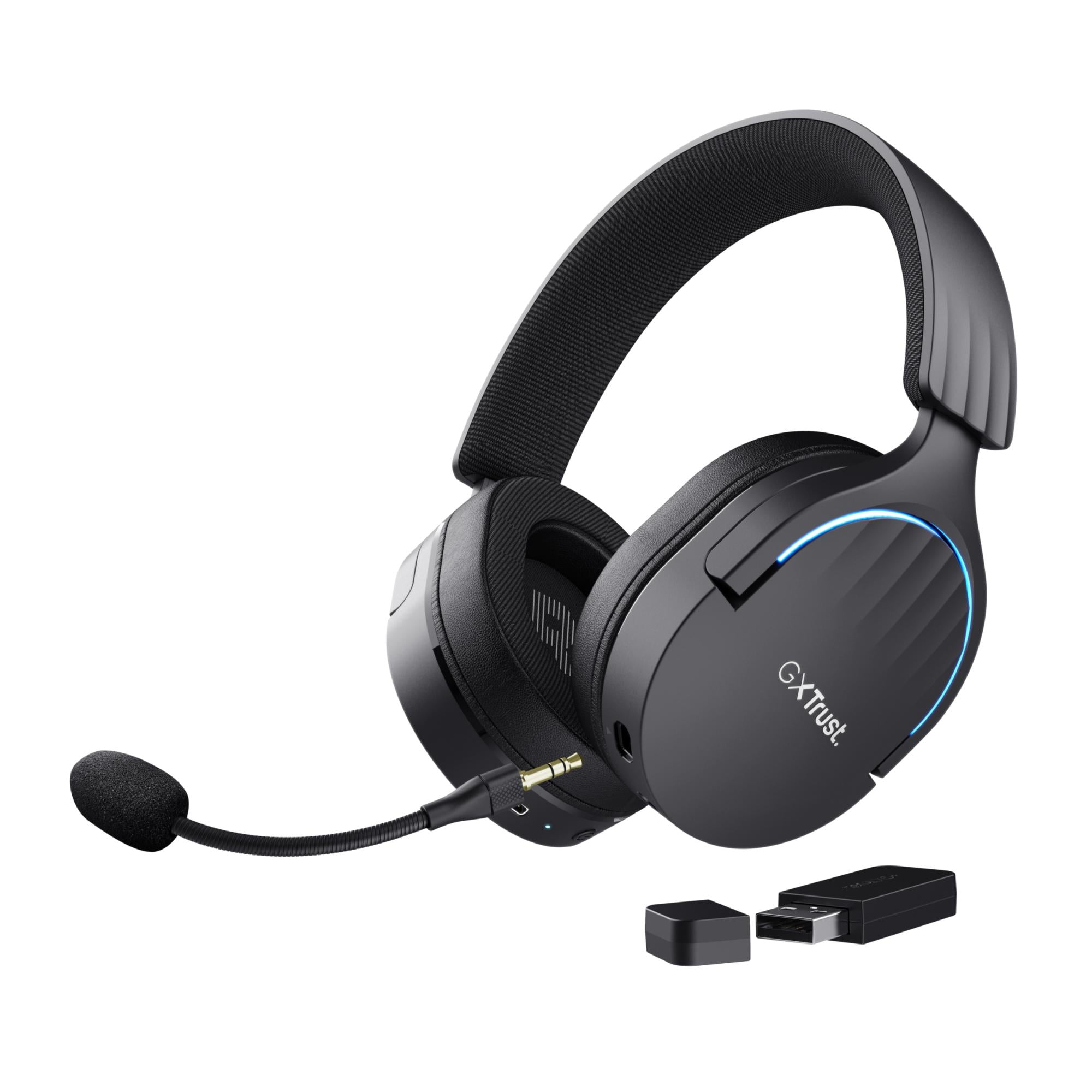 Trust Gxt491 Fayzo Trådløs Headset Sort