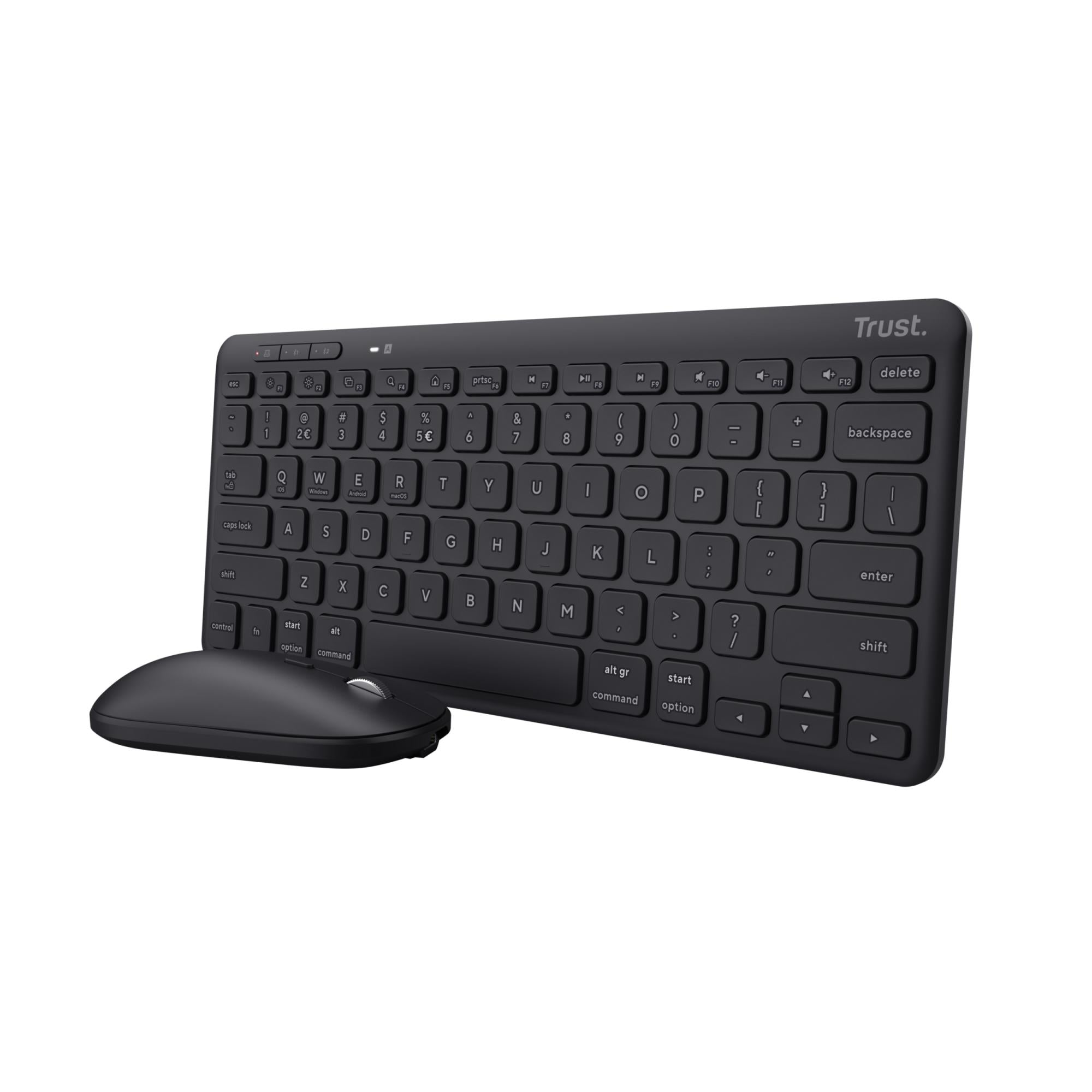 Trust Lyra Wl Tastatur   Mus Mus Tastatur Bundle Geekd Dk