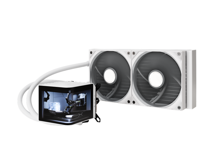 Tryx Panorama 280mm Aio Liquid Cooler Hvid