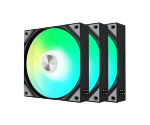 Tryx Rota Sl Argb 120mm Fan Triple Pack  Black Blæser Geekd Dk