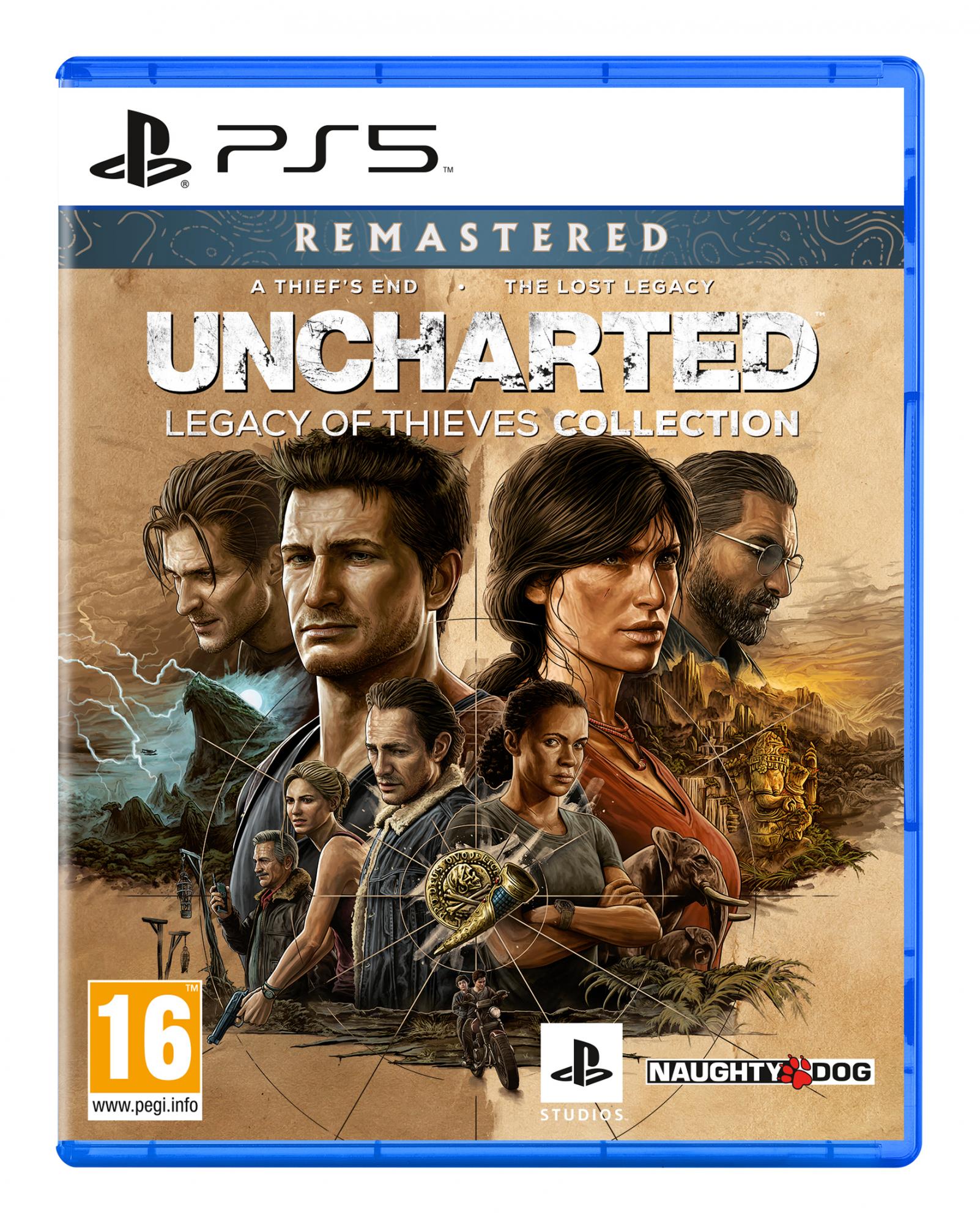 Uncharted: Legacy Of Thieves Collection  Nordic  Playstation   Spil Geekd Dk