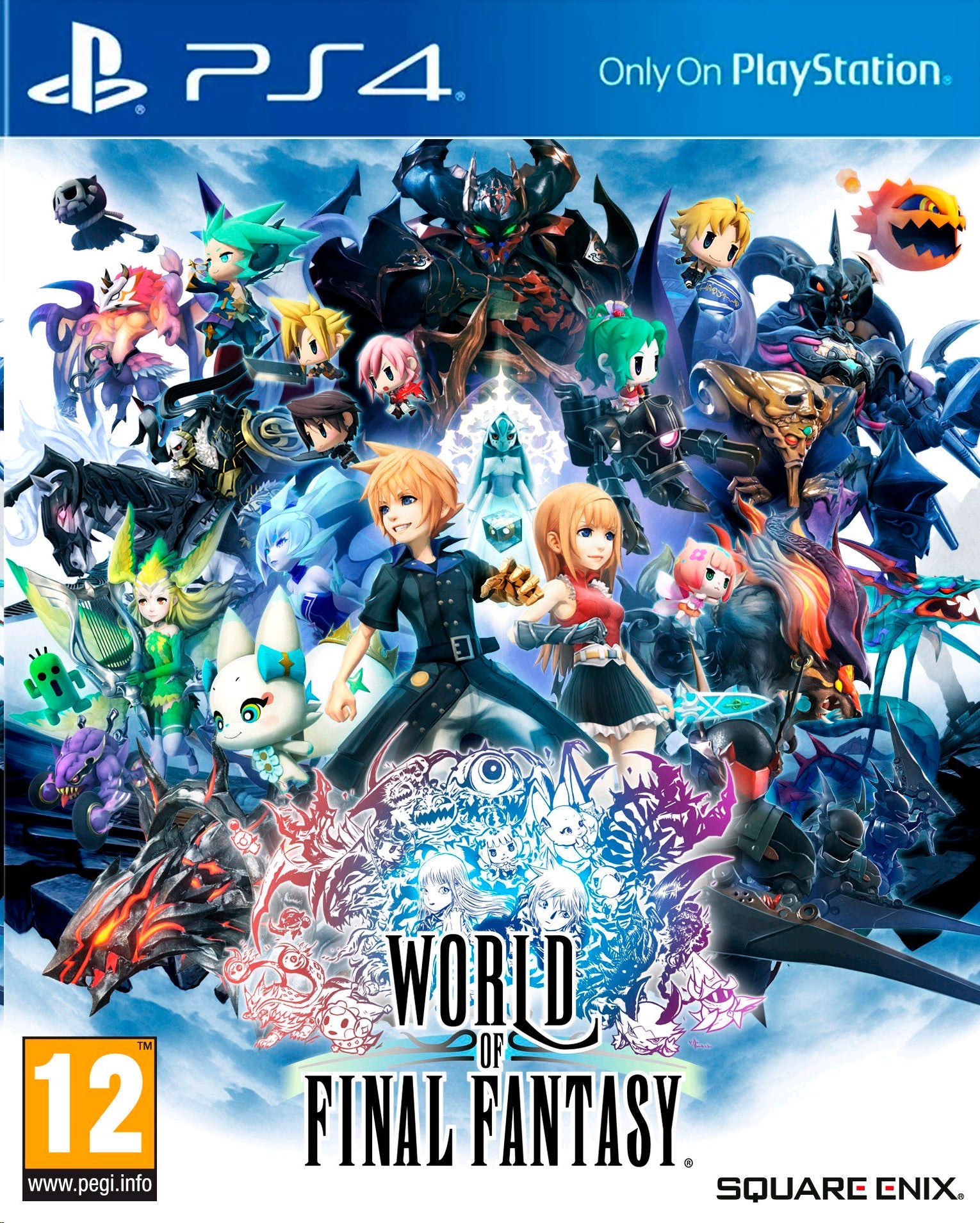 World Of Final Fantasy Limited Edition   Playstation   Ps4 Spil Geekd Dk
