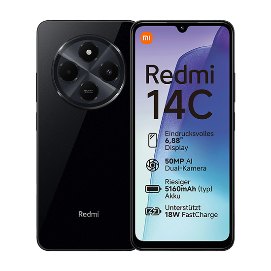 Xiaomi Redmi 14c 4g  128gb Black