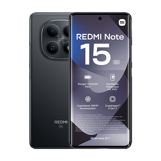 Xiaomi  Redmi Note 15  5g  256gb Black