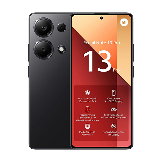 Xiaomi Redmi Note 13 Pro 4g  256gb Black