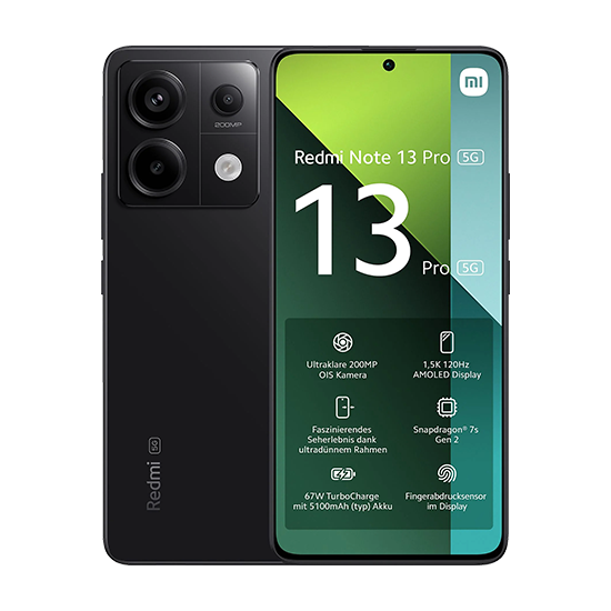Xiaomi Redmi Note 13 Pro  5g  256gb Black