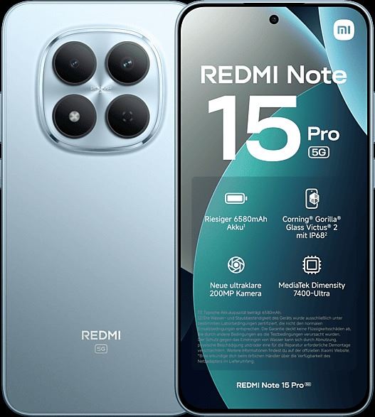 Xiaomi Redmi Note 15 Pro 5g  256gb Blue
