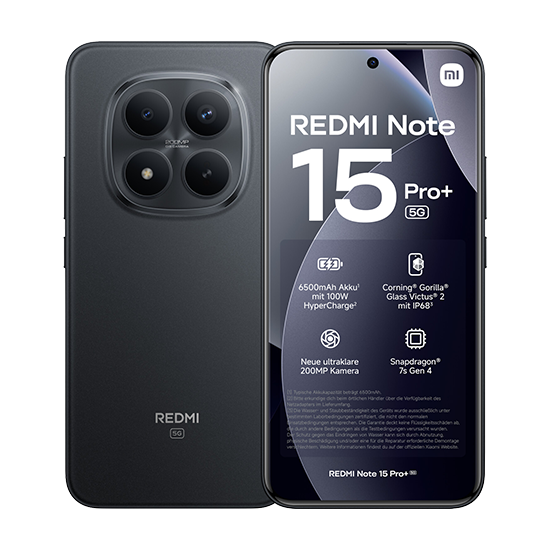 Xiaomi Redmi Note 15 Pro Plus 5g  256gb Black